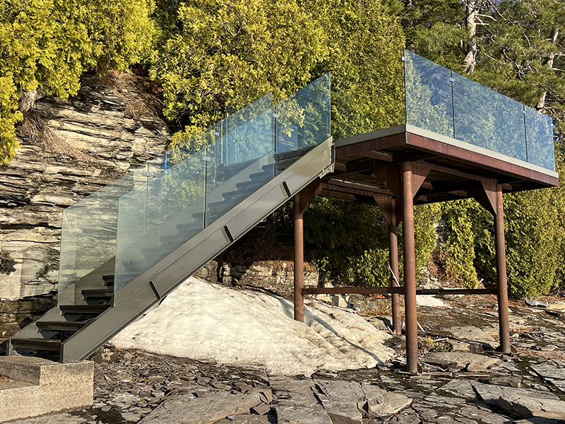 Projet Escaliers Aluminium